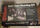 Wilson Golf Club Cleaning Kit Solvent Polish Brushes Grip Enhancer Set New. Price: $16.00.
