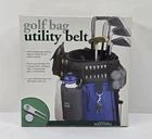 New In Box Golf Bag Utility Belt Tees Divot Repair Tool Ball Marker Pockets. Price: $8.99.