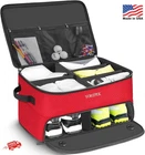 Yorepek 2 Layer Golf Trunk Organizer Red Shoe Storage 5 Compartment New. Price: $49.99.