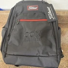 Titleist Players Backpack Black Red TA20PBP-06 Nwt Cox Business Logo New. Price: $125.00.