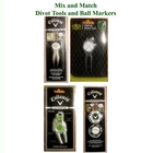 Callaway Golf Accessories Mix And Match Divot Tools Ball Markers New. Price: $14.00.