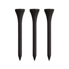 Izzo Golf Wood Tees, 1.75 Inch, Black (pack Of 200) One Size, New. Price: $17.99.