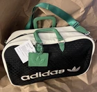 Adidas Originals Golf Boston Bag Duffel - Black Green Chalk White Monogram New. Price: $205.00.