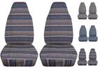 Front Set Suv Car Seat Covers Aztec Boho Design Fits Jeep Wrangler Yj Tj Lj New. Price: $79.99.