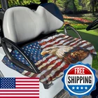 Tomeusey Golf Cart Seat Covers Cooling American Flag Eagle Pattern Universal New. Price: $39.18.
