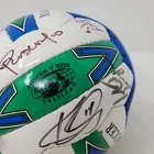 Carlos Valderrama Signed 1996-2000 Mini Soccer Ball Mls Team Kansas City Wizards Used. Price: $169.69.