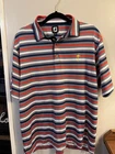 Footjoy Mens Prodry Ryder Cup 1927 Striped Golf Polo Shirt Red White Size Large Pre-owned. Price: $20.00.