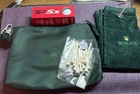 Rolex Golf Set Pouch /bag Includes Towel;balls;divot Tool Vip Gift Brand New. Price: $258.00.