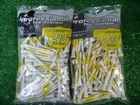 Pride Golf System Pro Length-plus 2 3/4 White Tees Bags New. Price: $29.93.