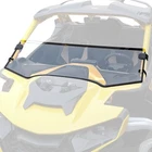 Clear Front Half Windshield For Can-am Maverick R, Lightly Dustproof Durable New. Price: $175.51.
