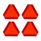 Kcgani 4 Pcs Slow Moving Vehicle Triangle Sign, Aluminum Medium, Red New. Price: $39.39.