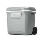 Coleman 316 Series Insulated Portable Cooler With Heavy Duty Wheels Lea New. Price: $400.06.