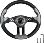 Golf Cart Skid Steering Wheel Fit Club Ezgo Yamaha, 12.5"/320MM Universal New. Price: $49.99.