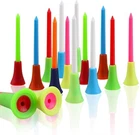 Crestgolf Rubber Cushion Top Plastic Tees Mixed Colors 2-3/4", New. Price: $14.41.