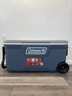 Coleman Classic Series Insulated Portable Wheeled Cooler, 100QT New. Price: $65.00.