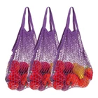 Uxcell 3PCS Reusable Mesh Produce Storage Bags Washable Net Portable Purple New. Price: $23.44.