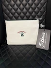 Titleist Pinehurst NO.2 Valuables Pouch White Leather Nwt New. Price: $104.99.
