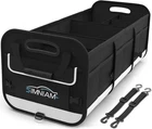 Simniam Car Trunk Organizer - With 5 Compartments Large, Black New. Price: $52.88.