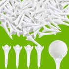 Fampery 30PCS Plastic Golf Tees 1-1/2 Short Enhanced White New. Price: $13.99.