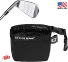 Club Scrub Black Neoprene Waterproof Golf Cleaning Bag Face Tech. Price: $37.99.