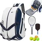 New Tennis Racket Pickleball Paddle Bag Backpack With Shoe Compartment P1. Price: $47.99.