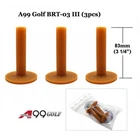 A99 Golf BRT-03 Iii Rubber Tee Brown 3PCS Indoor Outdoor Simulator Home Use New. Price: $16.99.