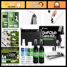 Golf Club Care Kit - Cleaner, Polish, Brush, Groove Sharpener & Towel Restores New. Price: $89.09.