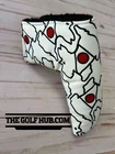 *new* Scotty Cameron Gallery Japan White Dancing Dog Blade Putter Headcover. Price: $749.95.