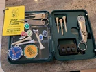 Adventure Golf Utility Tool Kit, Hk Metal 986 Divot, Markers, Coins, Flash Cards Used. Price: $10.00.