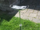 Walking Stick Leather Spectator Seat Folding Stool Golf Fishing Hunting. Price: $39.99.