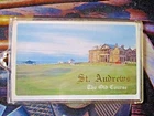 Vtg - Pga Bag Tag St. Andrews Golf Links The Old Course Scotland Used. Price: $10.00.