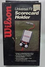 Wilson Universal Fit Golf Scorecard Ball & Tee Holder W394-NEW (old But Unused). Price: $13.95.