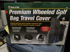 World Of Golf Extra Padded Bag Travel Cover Gray Luggage Wheels New JR628. Price: $29.99.