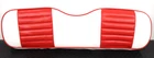 Club Seat Cover Front Rear Red White Stripe Fit Precedent Tempo Golf Cart New. Price: $129.00.