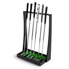 Gosports Premium Wooden Golf Putter Stand, Holds 6 Clubs - Black New. Price: $79.99.