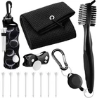 Liliful 12 Pcs Golf Accessories Kit, Include Tees Towel Ball Bag Black New. Price: $32.99.