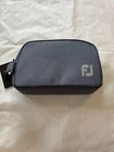 Footjoy Fj Golf Pouch Bag Heather Grey Nylon Travel Toiletry Case 9"X6" Special New. Price: $49.00.