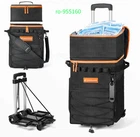 72 Can Rolling Cooler Bag W/wheels, Collapsible Insulated Travel New. Price: $56.69.