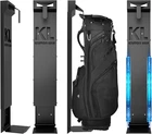 Golf Bag Wall Mount Storage Rack - Carbon Steel Organizer For Garage & Home New. Price: $226.99.