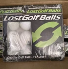 Lostgolfballs 12-PACK Recycled Balls, White, Aaaaa Grade New. Price: $10.00.