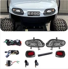 Ez-go Txt 2014+ Golf Cart Led Deluxe Kit Headlights Taillights Turn Signal New. Price: $129.99.