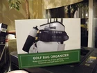 Brookstone Golf Bag Organizer Black New. Price: $24.95.