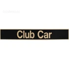 Name Plate For Club Ds Emblem Black Gold Golf CART-18" X 2.24" New. Price: $23.96.