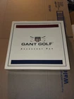 Gant 1949 Usa Golf Accessory Pak Towel 3 Balls Nickel Divot Repair 6 Wood Tees Used. Price: $11.00.
