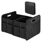 Simple Deluxe Car Trunk Organizer, 2 Compartments 1 Pack, Black New. Price: $23.99.