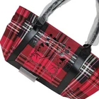 Victoria Secret Tote Bag Plaid Red Black New Old Stock Nos Tartan Ltd Edition. Price: $21.59.