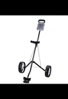 Jef World Of Golf Deluxe Steel 2-WHEEL Fold-able Pull Cart, New Open Box. Price: $72.99.