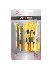 Zero Friction Tour Golf Tees 30 Pack Yellow 3-1/4-INCH New. Price: $17.61.