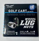 Golf Cart Wheel Lug Nuts Orle Oko 1/2"-20 Size 16 Pack Black New In Box. Price: $22.50.