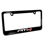 Gmc AT4 Black Metal License Plate Frame New. Price: $40.99.